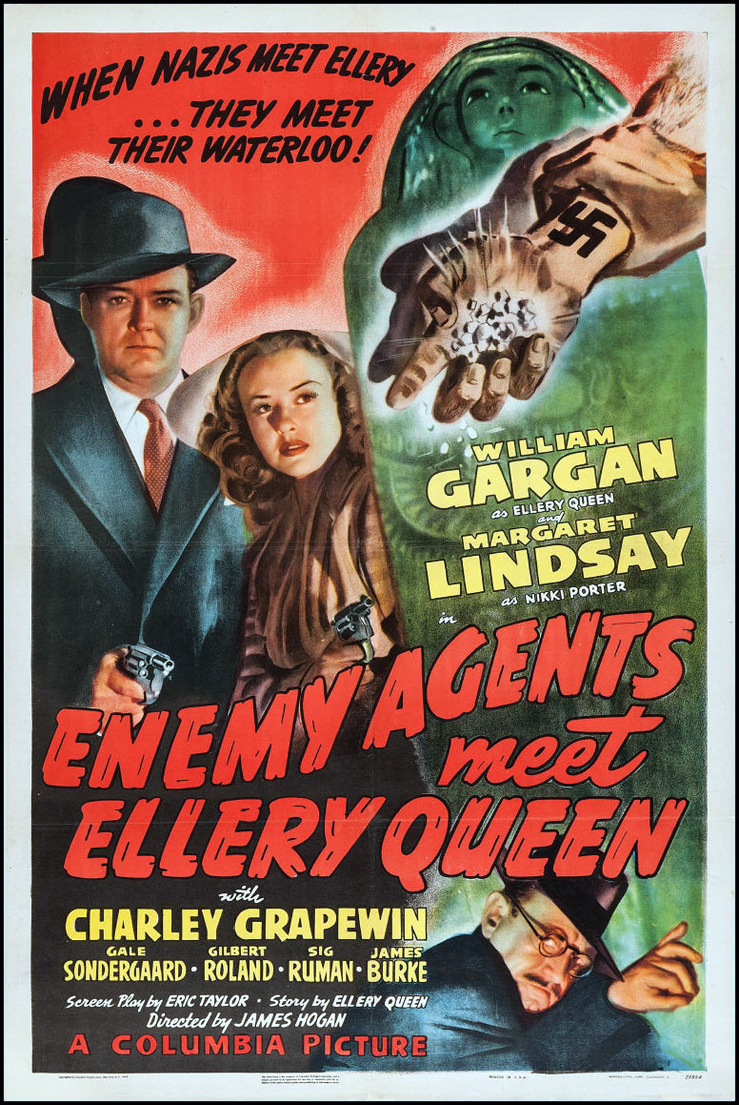 ENEMY AGENTS MEET ELLERY QUEEN